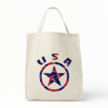USA STAR CANVAS BAG