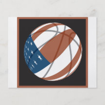 usa stars and stripes basketball personalized flyer