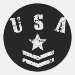 USA Stars & Stripes Sticker