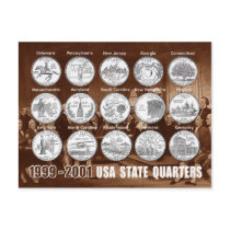 USA State Quarters (Coins) 1999 - 2001