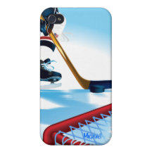 USA Team Hockey Player iPhone 4 Case
