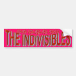 USA THE INDIVISIBLES Red White Blue Bumper Sticker