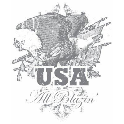 USA T-SHIRTS by rudetackle