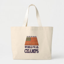 USA Undisputed back to back world war champions Bags