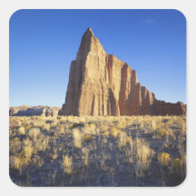 USA, Utah, Colorado Plateau, Lower Cathedral Square Sticker