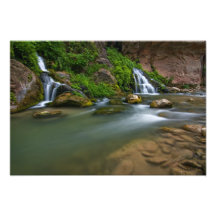 USA, Utah, Zion National Park. The Virgin Photo Print