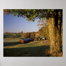 USA, Vermont, south Woodstock, Jenne Farm at Print