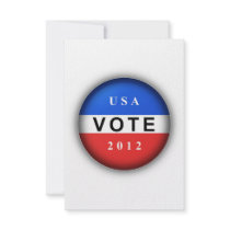 USA Vote 2012 Announcements