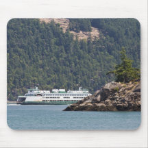 USA, WA. Washington State Ferries Mousepads