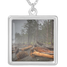 USA, Washington, Olympic National Park, Rialto Personalized Necklace