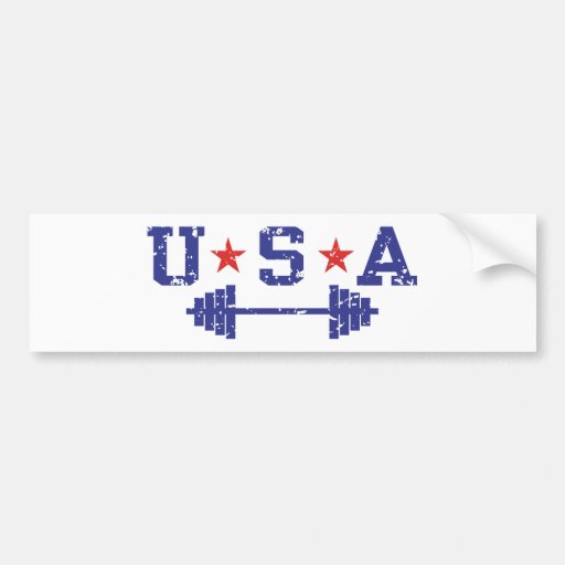 USA Weightlifting Bumper Stickers