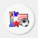 USA WOMEN SOCCER STARS make America shine Fridge Magnet