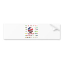 USA  World Cup 2010 South Africa Bumper Stickers