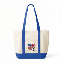 USA World Soccer Fan Tshirts Tote Bag