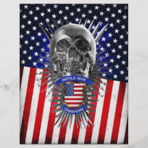 USA World War Champions Personalized Flyer