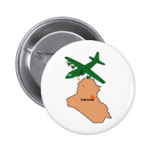 USAF AC-130 Spectre - Baghdad Pinback Buttons