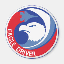 USAF Eagle Driver Magnet