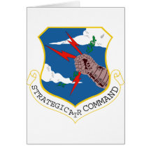 USAF Strategic Air Command Card