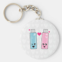 USB Flash Drive Love Keychain