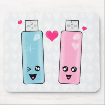 USB Flash Drive Love Mousepad