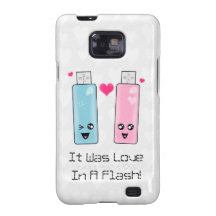 USB Flash Drive Love Samsung Galaxy S2 Cases