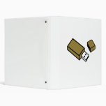 USB Key stick 3 Ring Binders