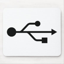 USB Logo Mousepads