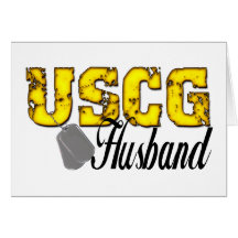 uscg99husband greeting cards