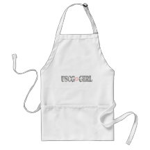 USCG Girl Camo Apron
