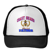 USCG Proud Father Trucker Hat