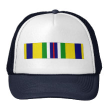 USCG Recruiting Service Ribbon Trucker Hat