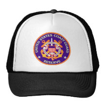 USCG Reserve Seal Trucker Hat