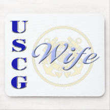 USCG Wife Mousepad