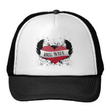 USCG Wife - Rock Star Style Mesh Hats
