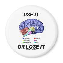 Use It Or Lose It (Brain Anatomy Humour Saying)