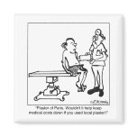 Use Plaster of Paris or Local Plaster? Fridge Magnet