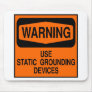 Use static grounding device mousemat
