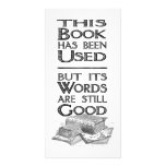 Used Book Gift 8-inch Bookmark photo cards