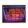 used books postcard