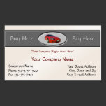 Used Car Dealer Business Card business cards