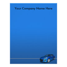 Used Car Dealership Custom Letterhead