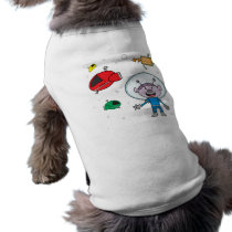 Used Spaceships - Pet T-Shirt pet clothing