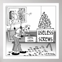 Useful & Useless Screws Posters