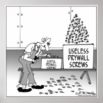 Useless Drywall Screws