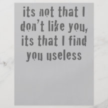 Useless Flyers