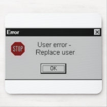 user error mouse mat