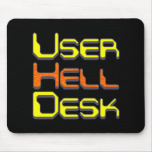 user hell desk mousepads