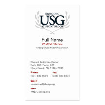USG Official Business Card