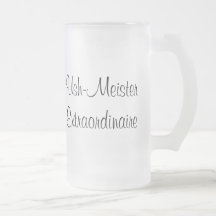 Ush-Meister Extraordinaire Thank You Tankard Mugs