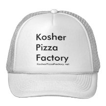 Usine cachère de pizza casquettes